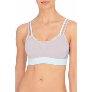NATORI 752201 GRAVITY CONTOUR SPORTS BRA ROSE GRAY SIZE 32C